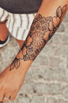 #mandalatattoo #mandala #tattoo #art #mandalaart #tattoos #ink #dotworktattoo #mandalas #inked #dotwork #tattooartist #blackwork #artist #mandaladrawing #tattooart #mandalaartist #mandalalove #tattooed #mandalapassion #geometrictattoo #sharing #blackworktattoo #mandaladesign #artwork #ornamentaltattoo #drawing #zentangle #artistsoninstagram #tattooideas Sleeve Flowers Woman, Arm Band Mandala Tattoo, Women’s Mandala Tattoo, Mandala Tattoo Women Arm, 6rilink Tattoo, Forearm Tattoo Women Sleeve Mandala, Womans Forearm Tattoo, Forearm Mandala Tattoo Women, Mandala Forearm Tattoo For Women