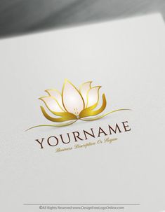 lotus flower logo design for sale