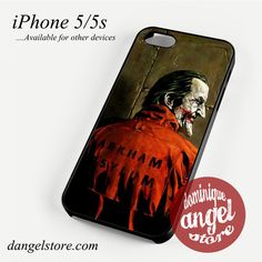 the joker phone case is on display with an image of it's back cover