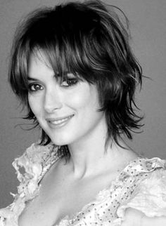 Winona Ryder, Short Hair With Layers, Dream Hair, Hair Today