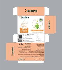 the packaging design for himalara's natural deodorant soaps