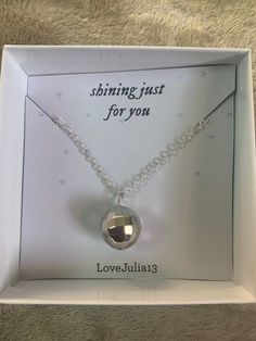 Taylor Swift Necklace, Concert Jewelry, Taylor Swift Mirrorball, Taylor Swift Inspired, Celebrity Jewelry, Mirror Ball, Body Picture, Ball Necklace, Disco Ball