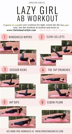 Lazy Girl Ab Workout, Girl Ab Workout, Bat Wing Exercises, Wings Workout, 20 Minute Workout, Arm Fat