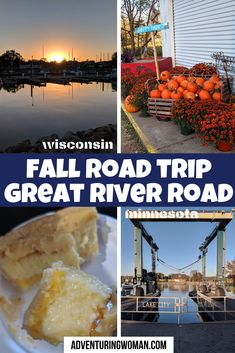 the fall road trip to great river road