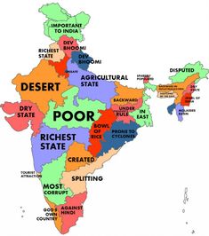 map of india with states and major cities