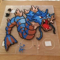 an image of a dragon made out of legos