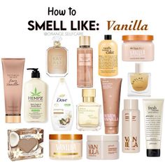 To Smell Like Vanilla, Smell Like Vanilla, Perfume Organization