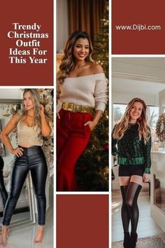 Outfits For Short Women, Christmas Outfit Ideas, Christmas Outfits, Trendy Fall Outfits, Fashion 2024