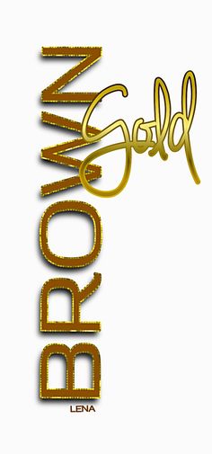 an image of the word born gold on a white background with some type of lettering