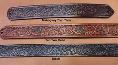 "This equestrian riding western Horse Floral Embossed Leather Belt is antique hand dyed, bench crafted and handmade on a natural Veg Tanned leather by New England Leathersmith Jeff Taylor from CapeCodLeatherBelts. Also in two tone with horse and border contrast. Available in 1¼\" to 1¾\" belt widths with a natural or antique brass or satin or plate silver buckle that can be changed using screw posts or snaps. American Made in USA CHOOSING YOUR BELT SIZE Embossed Leather Belts, Black Tooled Leather Belt, Luxury Black Bridle Leather Belt, Matt Taylor, Screw Posts, Vintage Brown Hand-tooled Belt Buckle, Southwestern Hand-tooled Brown Belt Buckles, Cloth Tape, Equestrian Riding