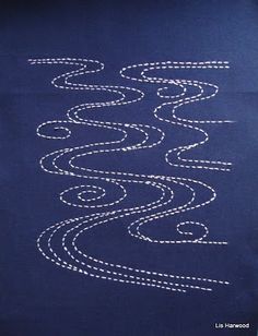 Sashiko Quilting, Free Motion Quilting Designs, Hand Quilting Designs, Free Motion Designs, Free Motion Quilting Patterns, Freemotion Quilting, Machine Quilting Patterns, Quilting Stencils