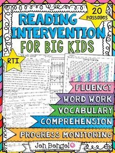 reading instruction for big kids set 1