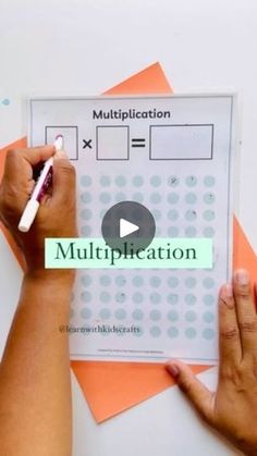 Times Table Grid, Learn Times Tables, Repeated Addition Multiplication, Easy Learning Activities, Year 1 Maths, Kids Math, Multiplication Worksheets, Math Help