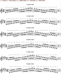 sheet music with notes and notations for the musical instruments, including piano score sheets