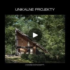 an image of a house in the woods with trees around it and text that reads unkaunened property