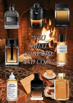 Cozy Perfume, Men Hygiene, Perfume Inspiration, Cozy Scents, Scents For Men, Perfume Ideas