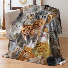 PRICES MAY VARY. ❤️【 Versatile Flannel Fleece Blanket 】 Simply kick back on your couch, bed, sofa or chair and cuddle in on the ultra-soft cozy blankets. Purposefully light weight to meet your traveling needs. Stow it away in your backpack or luggage for ultimate comfort in a car, bus or plane. 🐱【 Sensational Blanket Benefits 】 The cute cats pattern revives this fleece blanket with an elegant appearance to complement your room a chic feeling. Protect your luxury bed and couch from dirt and stai Throw Blanket For Bed, Cats Pattern, Blanket For Bed, Bed Couch, Couch Sofa, Fleece Throw, Fleece Throw Blanket, Plush Blanket, Cozy Blankets