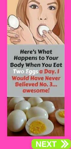 Here’s What Happens to Your Body When You Eat Two Eggs a Day. I Would Have Never Believed No. 3… aweso Egg And Grapefruit Diet, Egg Diet Plan, Boiled Egg Diet, Eating Eggs, Egg Diet, Women Health, Makeup Tricks, Men's Health, Healthy Lifestyle Tips