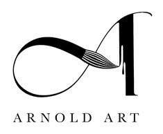 the logo for arnold art