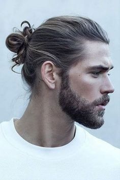 Beard Gifts, Beard Hairstyle, Short Beard, Bun Styles