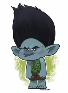 an image of a cartoon character with black hair