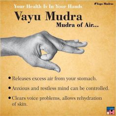 Vayu Mudra, Super Brain Yoga, Brain Yoga, Yoga Mudra, Mantra For Good Health