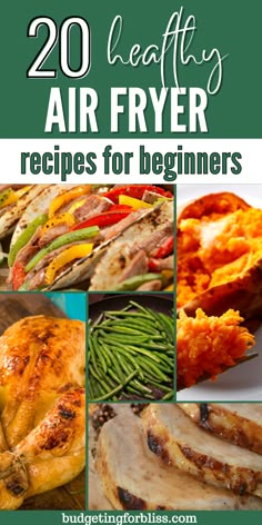 20 healthy air fryer recipes for beginners that are easy to make and delicious