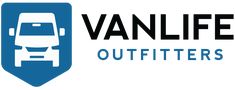 the van life logo with an image of a bus on it's front and side