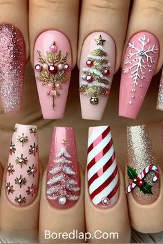 Get into the holiday spirit with 27 stunning Xmas manicure designs that will have your nails looking as festive as your favorite Christmas sweater! Whether you love minimalist styles or crave bold, attention-grabbing designs, these Xmas holiday nails offer something for everyone. From cute Xmas nails adorned with subtle snowflakes to chic acrylic nails showcasing elegant red and gold accents, these Xmas aesthetic nails are sure to elevate your look. If you're after simple Xmas nails with a touch of sparkle or want a statement-making design, these ideas will make your Christmas even more magical! French Manicure Christmas Nails, Chic Acrylic Nails, Manicure Christmas Nails, French Manicure Christmas, Simple Xmas Nails, Cute Xmas Nails, Manicure Christmas, Xmas Aesthetic, Fruit Nail Designs