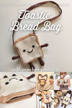 crochet pattern for toastie bread bag