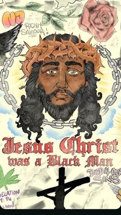 Black Jesus Christ, Jesus Sketch, Ps4 Gift Card, Jesus Cartoon, Jesus Piece, Black Jesus, Rapper Art, Brand Ideas