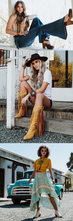 Free-spirited clothing, jewelry, and accessories for women. We create for the woman that’ll make our styles her own. Stagecoach Outfits, Casual Boho Style, Fashion Terms, Clothing Jewelry, Boho Style Outfits, Celebrity Kids, 2019 Fashion, Free Spirited