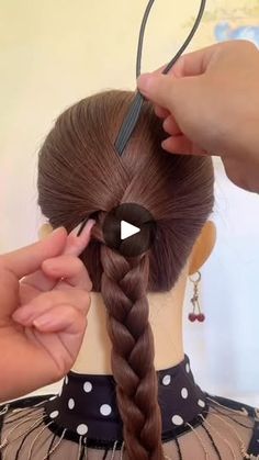 6.1M views · 16K reactions | Xinh quá 🌷 | Mẹo Xinh Hair Tutorials, Hair Tips, Hair Colors, Up Hairstyles, Cut And Style, Makeup Tips, Braided Hairstyles