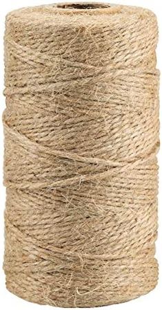 jute twine is shown on a white background