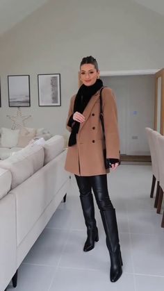 Classic Chic Outfits, Fashion Haul, New Look Fashion, Winter Outfits Warm, Classy Winter Outfits, Winter Fashion Outfits Casual, Stylish Jackets, Brown Coat, Casual Work Outfits