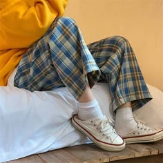 Classic plaid. Comfy fit. Get a full range of motion in our cute plaid pants—impossible with wearing jeans. If you like loose fit, make sure to size up! Retro Summer Outfits, Plaid Pants Women, Hip Hop Trousers, Hip Hop Pants, Plaid Pajama Pants, Checkered Pants, Summer Plaid, Aesthetic Shop, 2024 Spring Summer