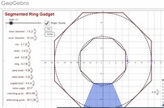 the diagram shows how to make a ring gadget in autocagebras