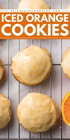 These soft, fluffy, iced orange cookies are truly the BEST iced orange cookies you’ll ever make! This easy orange cookie recipe is perfect for holiday baking. Pin this recipe for easy Christmas cookies later! Orange Drop Cookies, Cherry And Almond Cake, Drop Cookie Recipes, Cookie Stand, Classic Cookies Recipes, Orange Frosting, Holiday Baking Recipes, Orange Cookies, Healthy Food Menu