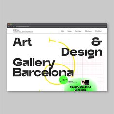 the art and design gallery barcelona website