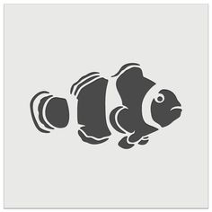 an image of a fish that is black and white