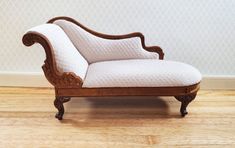 JBM Dollhouse Chase Lounge Sofa French Victorian1:12 Miniature Furniture Couch - Miniature Crush Gothic Conservatory, Chase Sofa, Chez Lounge, Victorian Couch, Antique Couch, Old Couch, Furniture Drawing, Types Of Couches, Victorian Sofa