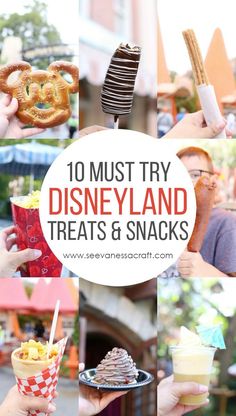 the top ten must try disneyland treats and snacks