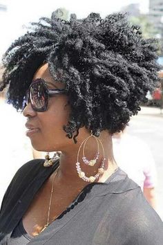 natural hair bob 12 Afro Look, Cabello Afro Natural, Twisted Hair, Afro Hair