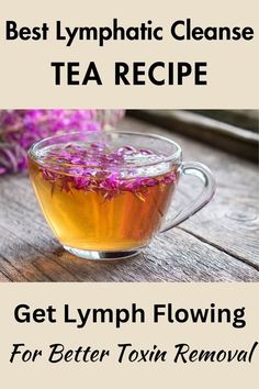 Dealing with lymphatic congestion is difficult. It brings about many unpleasant symptoms. Doing all you can to remedy the problem is a must. Help lymph drain naturally and rid the body of toxins with this lymphatic cleanse tea recipe. It supports the immune system and detox pathways. Lymph System Cleanse, Detox Pathways, Healing Teas, Cleansing Tea, Hot Teas, Lymph Drainage Massage, Drainage Massage, Tea Cleanse, Lymph Massage