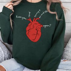 Welcome To My Store (*o▽o*) Have A Nice Day And A Wonderful Shopping Experience! Cardiac Nurse Shirt, Heart Anatomy CVICU Sweatshirt, Anatomical Heart Gift, Cath Lab Tech Crewneck Cardiology Nursing Shirt, Nurse Gift ☘ UNISEX T-SHIRT MATERIALS 5.3 oz 100% preshrunk cotton. Sport Grey is 90% cotton, 10% polyester. MORE INFO Seamless collar, taped neck and shoulders. Double-needle sleeve and bottom hems. Quarter-turned to eliminate center crease. PRODUCTION AND SHIPPING ☘ Production: 1-3 business Cvicu Nurse Shirt, Cardiac Ultrasound Shirt, Cath Lab Nurse, Cardiology Nursing, Nursing School Shirts, Mother Baby Nurse, Cardiac Nursing, Lab Tech, Scrubs Outfit