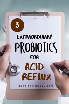 Put an end to acid reflux by addressing the root cause. These little known probiotics / supplements will eliminate your acid reflux fast! #probiotics #acidreflux #riskfactors #cure #heartburn #gerd Gerd Remedies, Acid Reflex, Indigestion Remedies, Acid Reflux Recipes