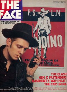 The Face. Issue 10, Feb 1981 with Paul Simonon on the cover John Lennon And George Harrison, Paul Mccartney John Lennon, British Bands, Gary Kemp, Face Magazine, The Future Is Unwritten, Martin Kemp, The Face Magazine