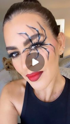 Doranellys Patton on Instagram: "Easy Halloween makeup🎃!📍Save and follow for more! This is great for a last minute Halloween costume idea. I’m wearing lashes, but you don’t have to. It looks great without them also. 
say MAKEUP and I’ll send you the details in dm.
comenta ENLACES y te Los envio.
✨Exact palette sold out. Adding similar ones. 
All products will be linked in bio, and “October links” highlights.
* Follow me on the free app @shop.Itk, @doranellyspatton) to shop this post.
*as a  LTK  associate I might earn might earn  a commission at no additional cost to you. 

🚫Do not repost my videos without my consent©️

#halloweenmakeup #easyhalloweenmakeup #eyemakeuptutorial #spidermakeup #easymakeup #astminutecostume #halloween #makeuptransformation #makeuptutorial #halloweencostumes" Spider Makeup, Easy Halloween Makeup, Scary Creepypasta, Last Minute Halloween Costume, Glitter Makeup Looks, Halloween Makeup Diy, Halloween Beauty, Last Minute Halloween, Halloween Costume Idea