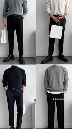 Mens Fashion Korean Street Style, How To Style Chinos, Men Official Wear, Asian Casual Outfits Men, K Drama Outfits Men, Casual Fancy Outfits Men, Men’s Formal, Korean Autumn Outfit Men, Boys Outfits Aesthetic Casual