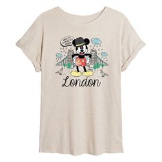 She will love showing off her style with this Disney's Mickey Mouse Juniors' London Rain Oversized Tee. © DisneyFEATURES Short sleeves ScoopneckFIT & SIZING Oversized FitFABRIC & CARE Machine wash Imported Size: Xxl. Color: Beige Khaki. Gender: female. Age Group: kids. Pattern: Graphic. Material: Cotton. London Rain, Its Raining, Graphic Material, Kids Pattern, Disney Ladies, Boyfriend Tee, How To Show Love, Pattern Graphic, Oversized T Shirt